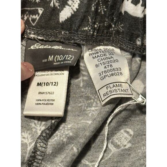 Eddie Bouer Pajama Pants Size 10/12 - Picture 3 of 3